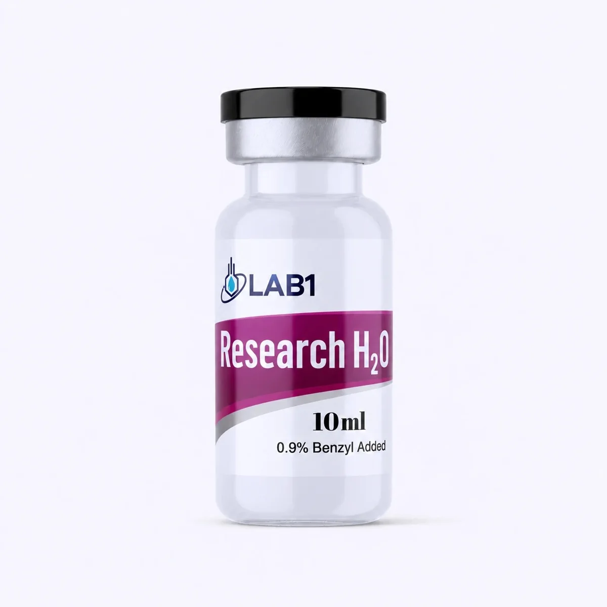 Single Research Water 10 mL vial